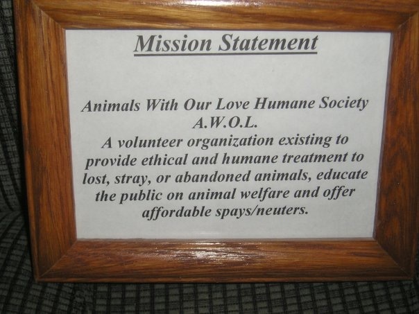 Animals With Our Love Humane Society
