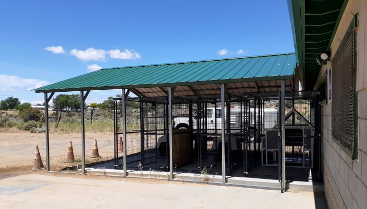 Outdoor after hour kennels
