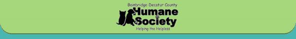 Bainbridge - Decatur County Humane Society