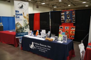 Feline Rescue Booth Pet Expo 2017