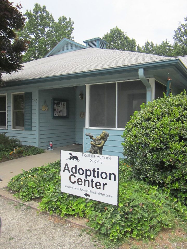 Front entrance to the humane society