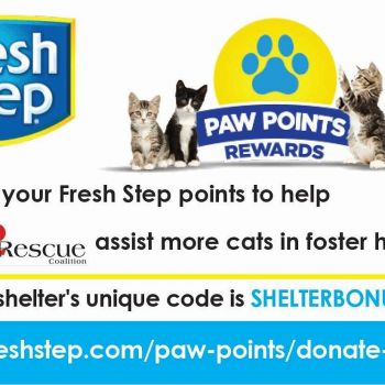 Donate points. We use alot of cat litter