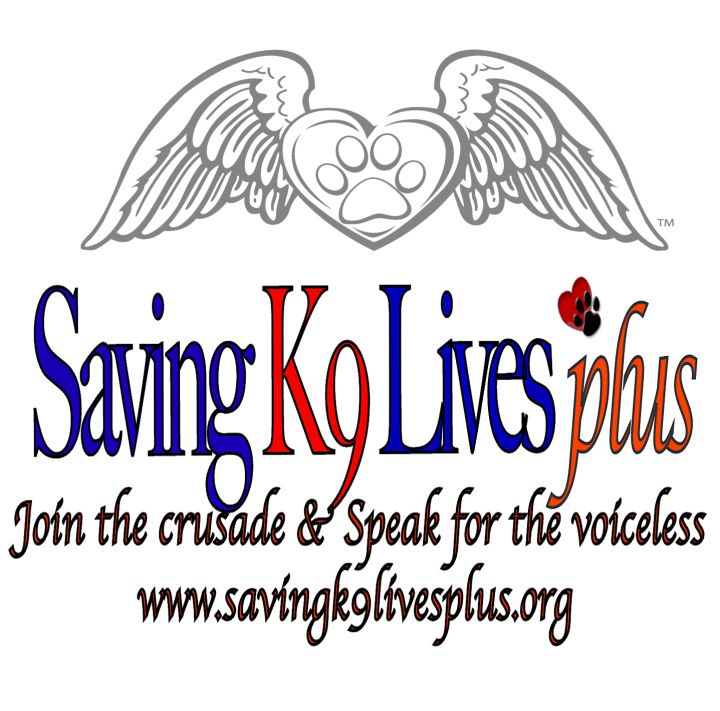 Saving K9 Lives Plus helping shelter dogs.