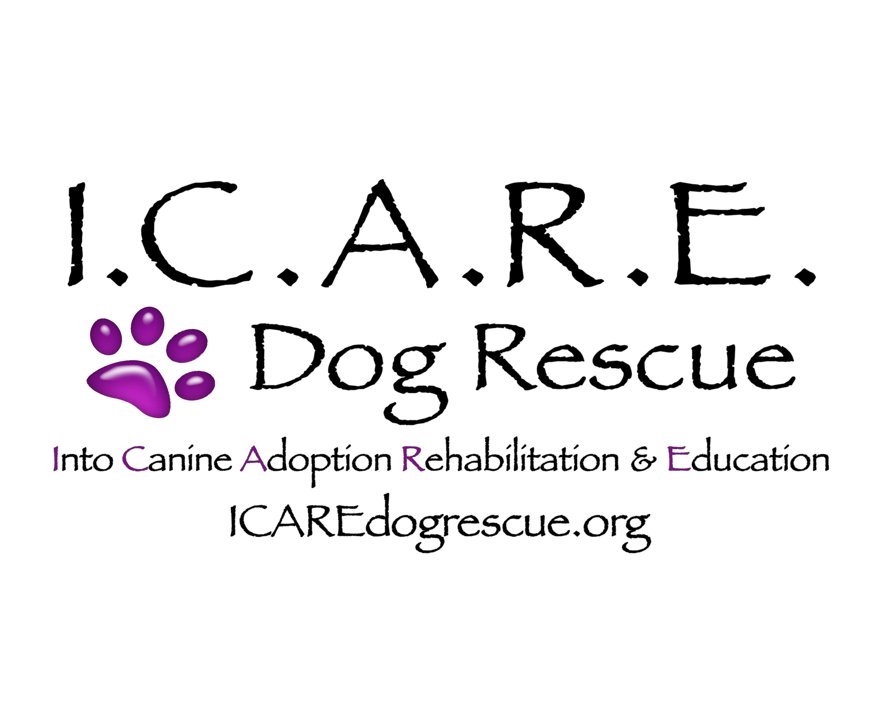 Rescue Dog | Pet Bowl (2 sizes) — I.C.A.R.E. Dog Rescue