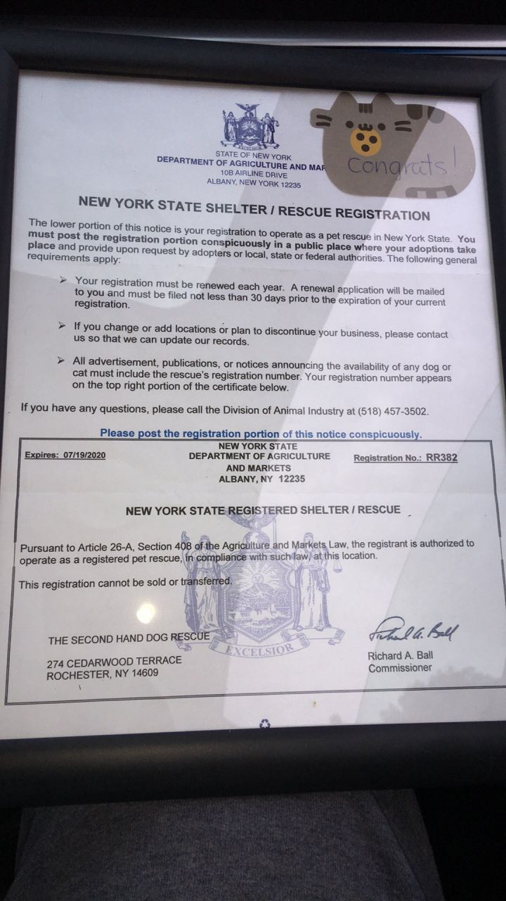 Nys dept of ag registration number