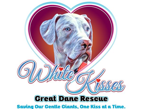 White Kisses Great Dane Rescue