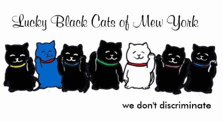 Lucky Black Cats of Mew York