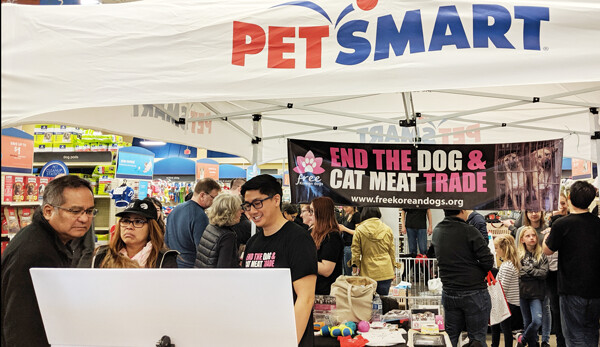 Petsmart adoption event in Toronto