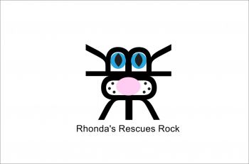 Rhonda's Rescues Rock Logo
