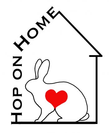 Hop on Home Rabbit Sanctuary logo