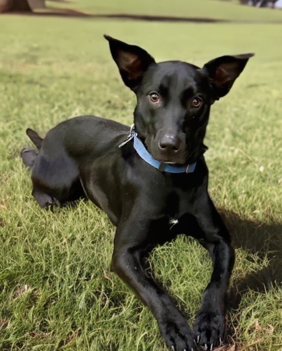 Ebony, an adoptable Labrador Retriever, German Shepherd Dog in Dalton, GA, 30721 | Photo Image 1