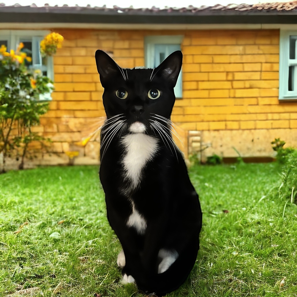 Workshop or Barn cat Tux, an adoptable Domestic Short Hair in Mustang, OK, 73064 | Photo Image 1