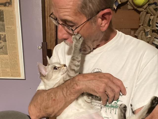 Mochacino bonded with Peach