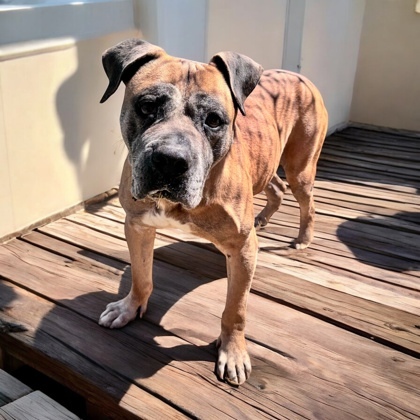 Stevo, an adoptable Bullmastiff, Mixed Breed in Cumberland, MD, 21502 | Photo Image 1