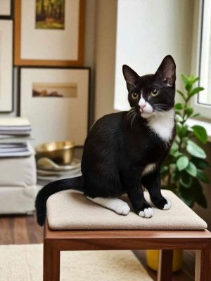 Hop, Young Male Domestic Short Hair