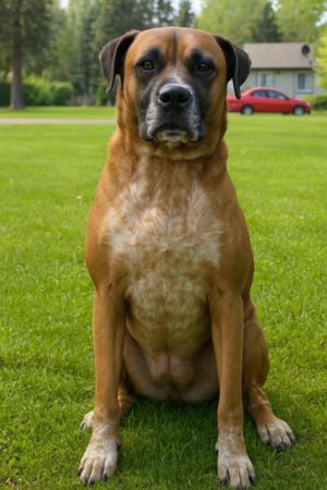Maggie 2025-1 Boxer Dog