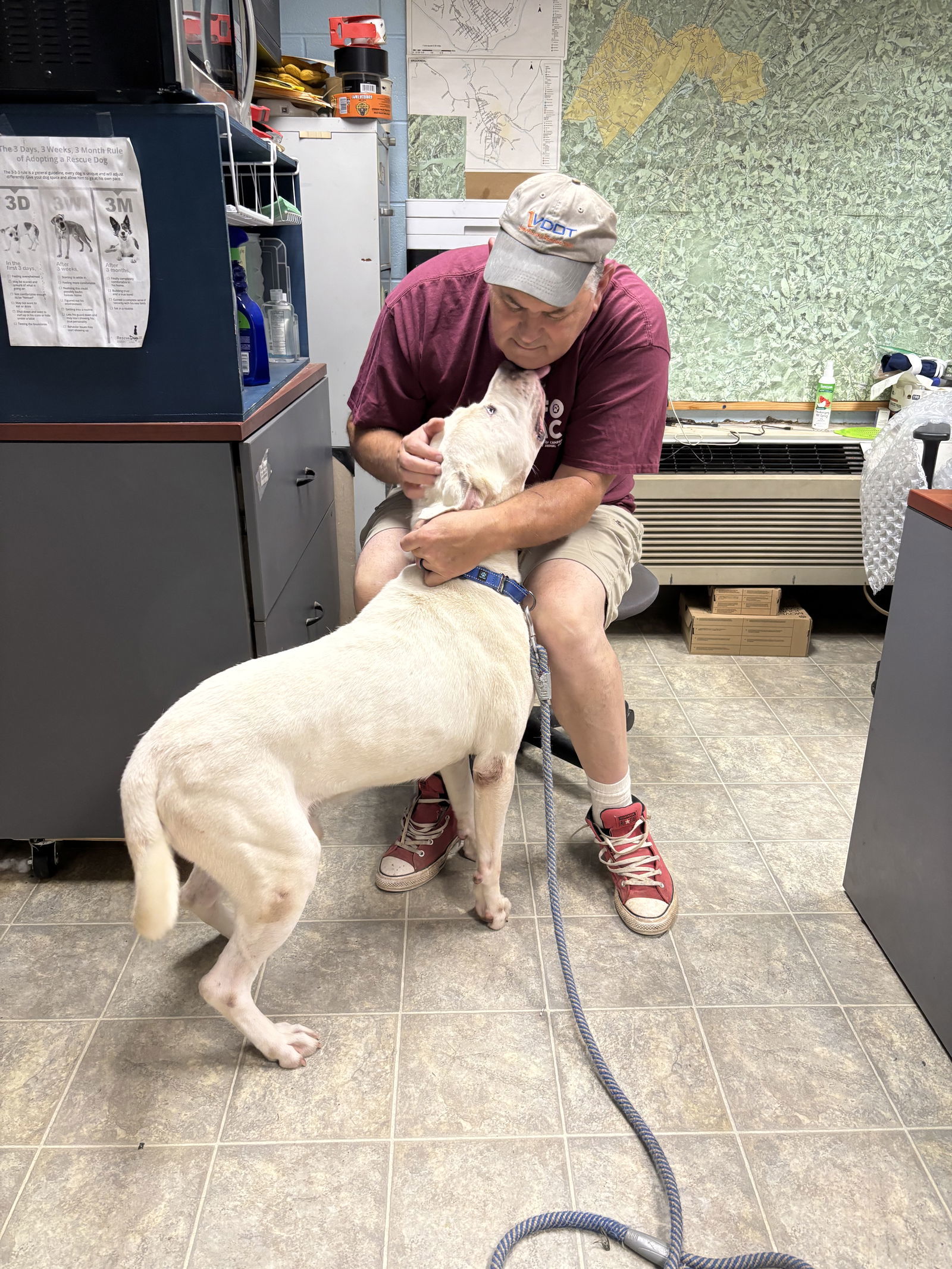 Blanco: At shelter