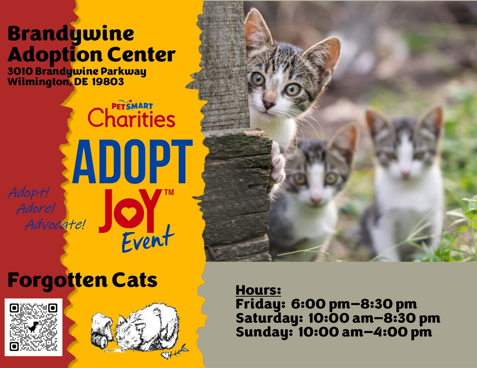 Brandywine PetSmart Adoption Event Nov. 21-23